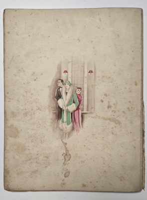Zu Tee und Tanz, Cover hinten